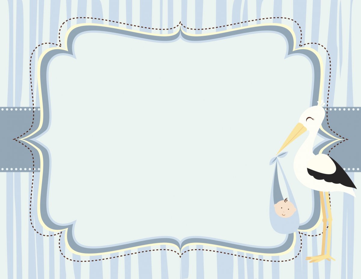 Рамка для новорожденного мальчика