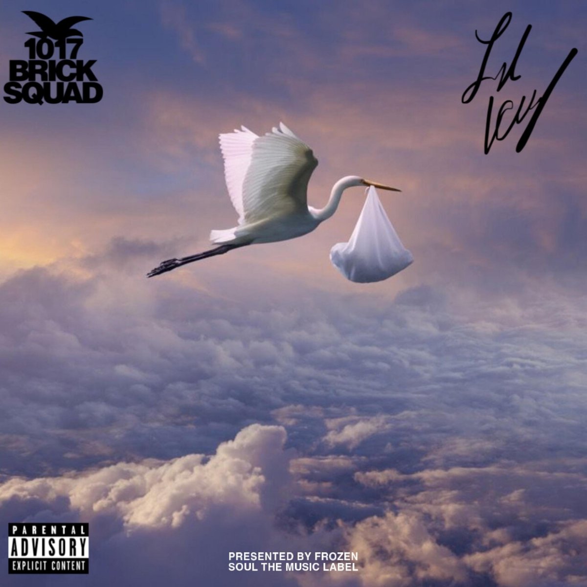 Аист приносит ребенка