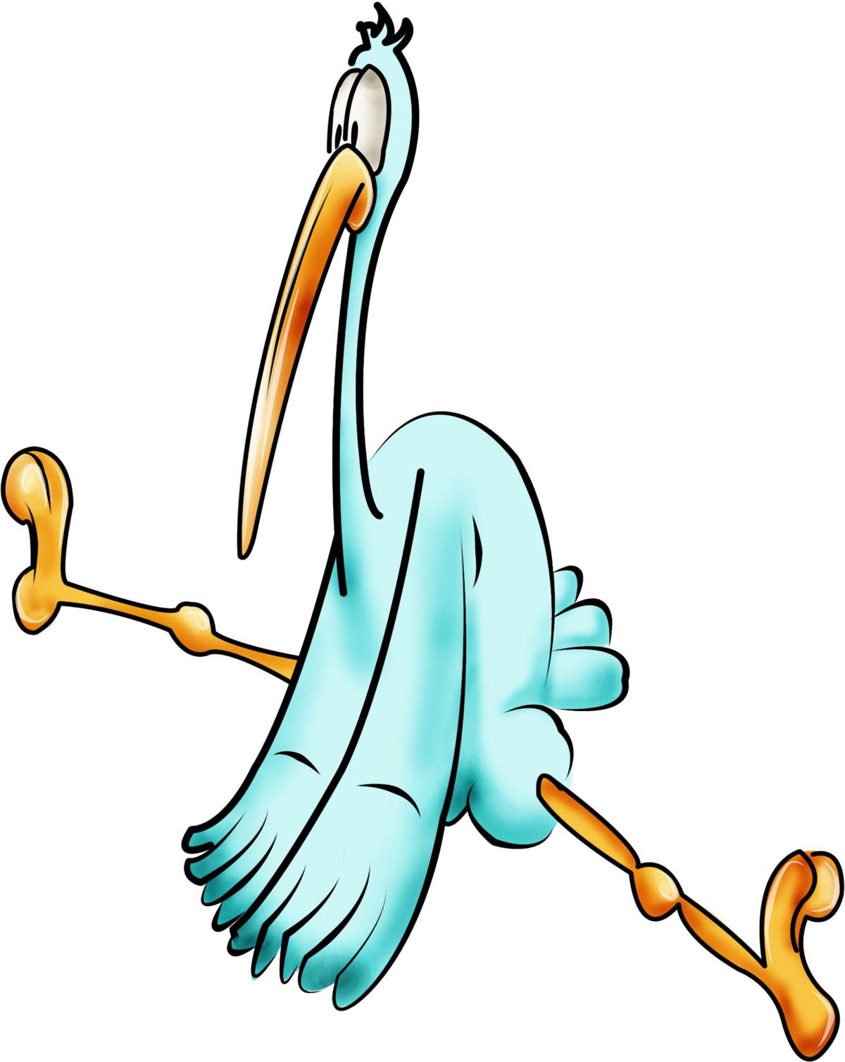 Аист клипарт