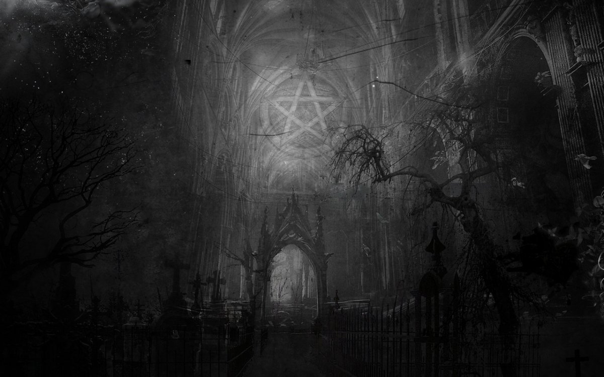 Страшный фон