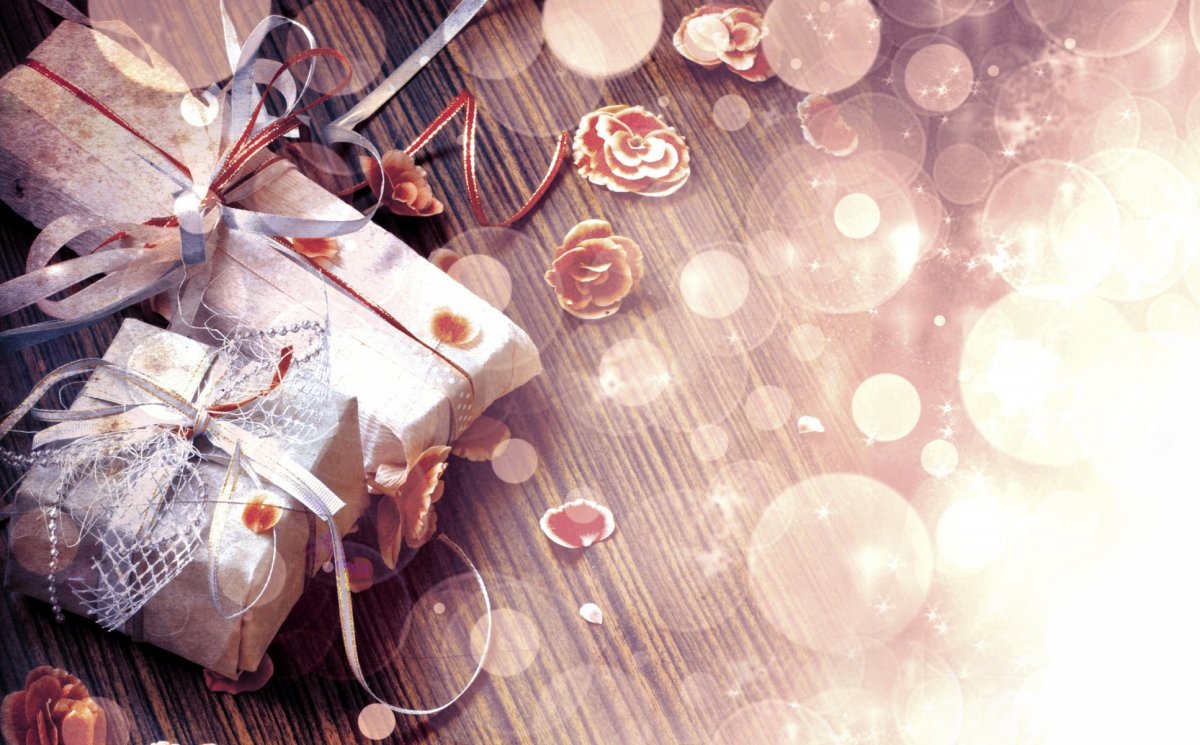 Красивый подарочный фон