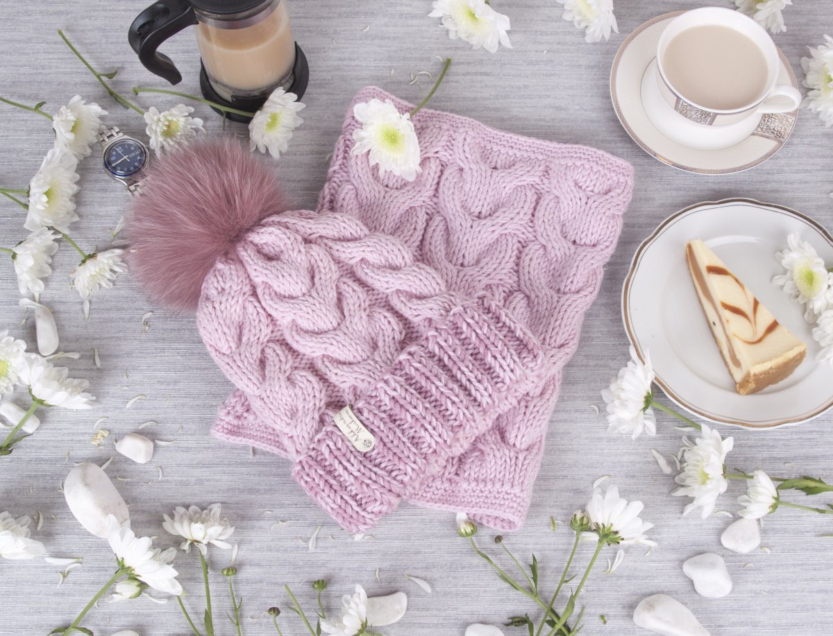 Фотофон для вязаных изделий