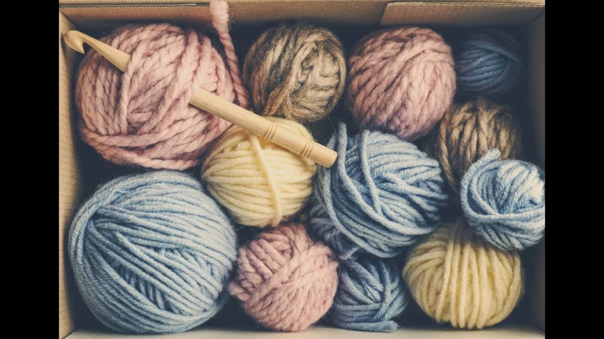 Мотки пряжи