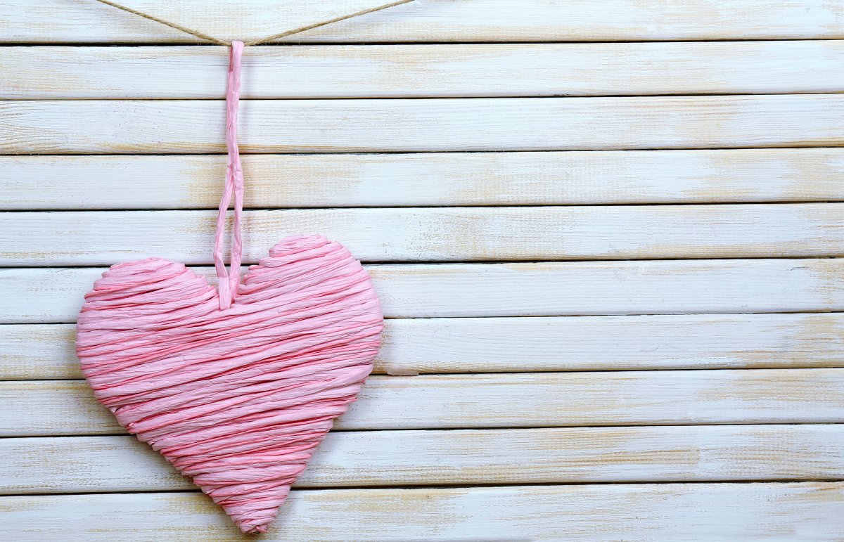 Фотофон с сердечками