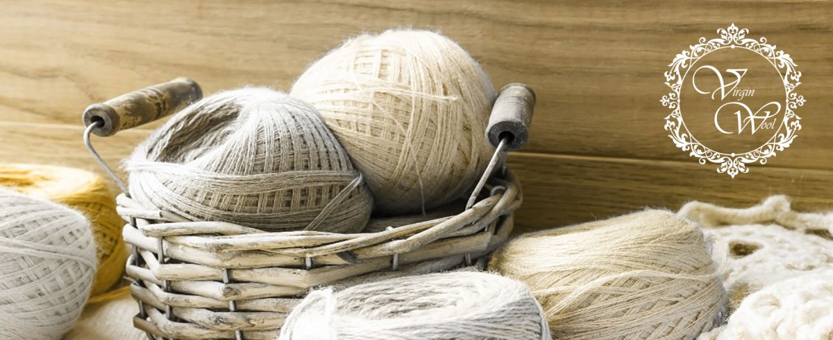 Пряжа в корзинке