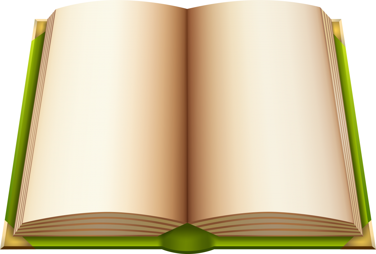 Книга на прозрачном фоне