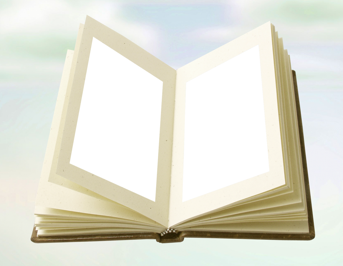 Рамка в виде книги