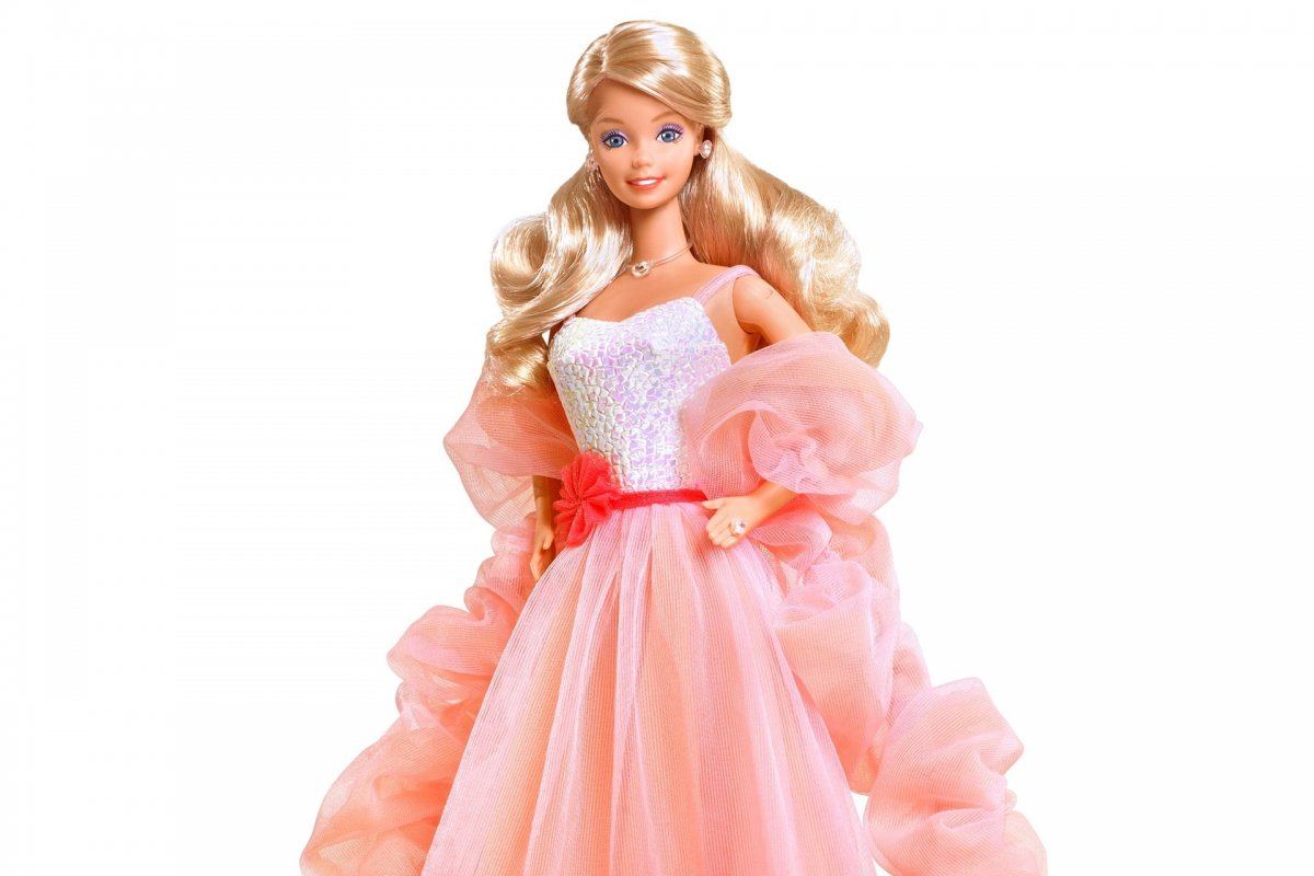 Фон розовый детский