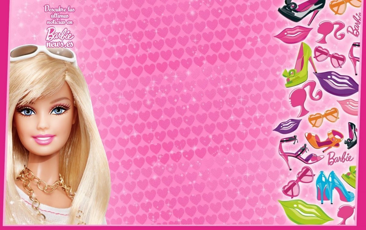 Приглашение на день рождения в стиле Барби