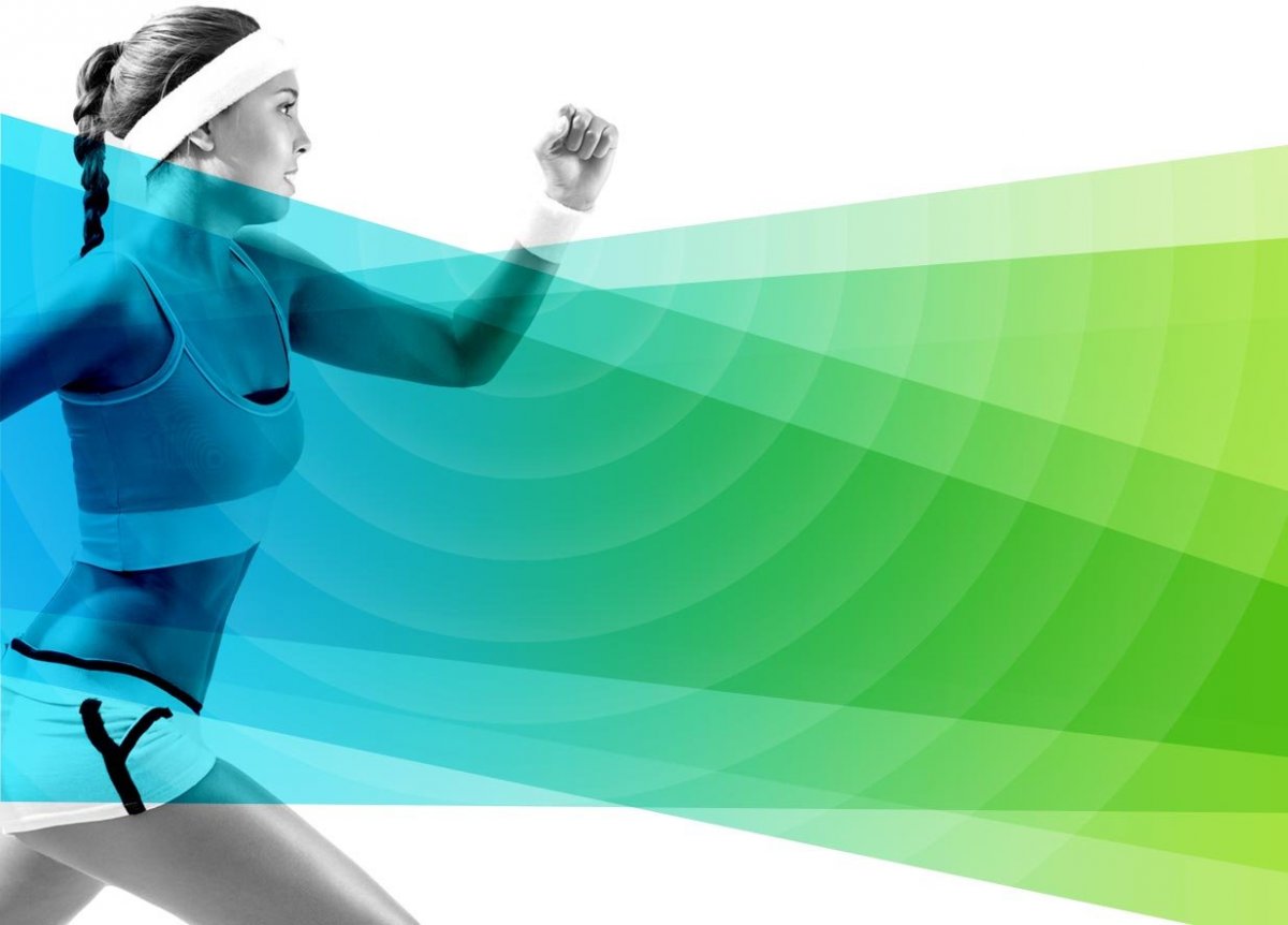 Фон для презентации фитнес