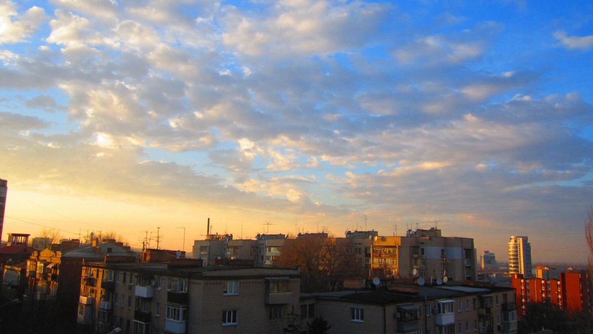 Вид из окна панорама