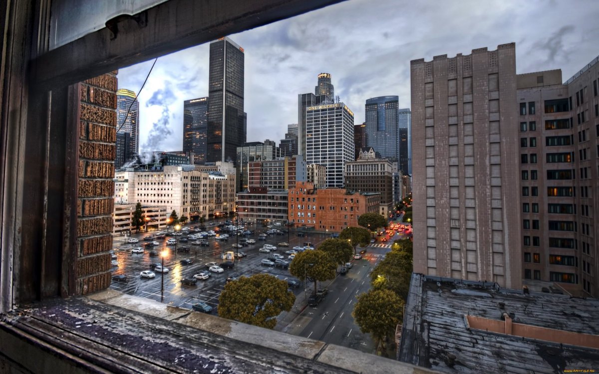 Панорама Нью-Йорка гетто