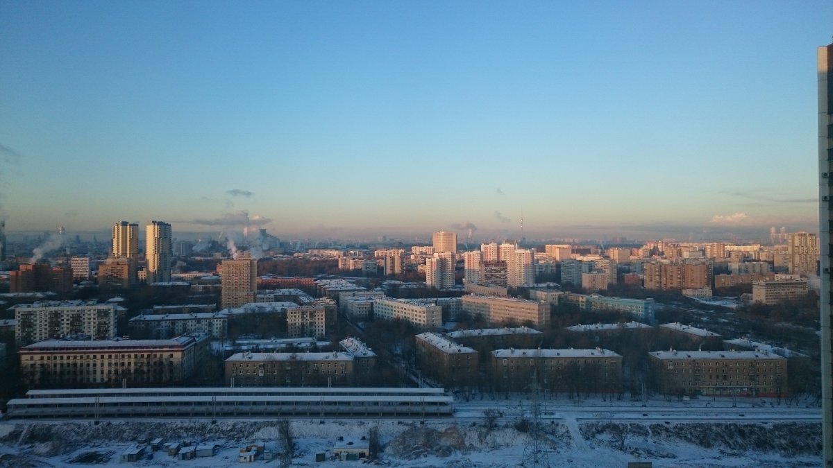 Панорама из окна