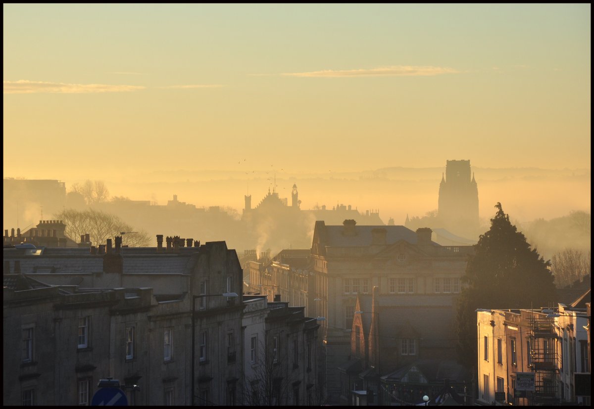 Туман в Старом городе