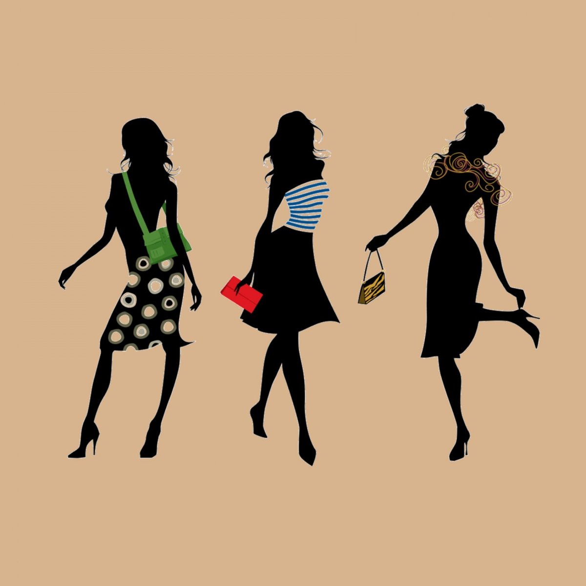 Платье векторное изображение