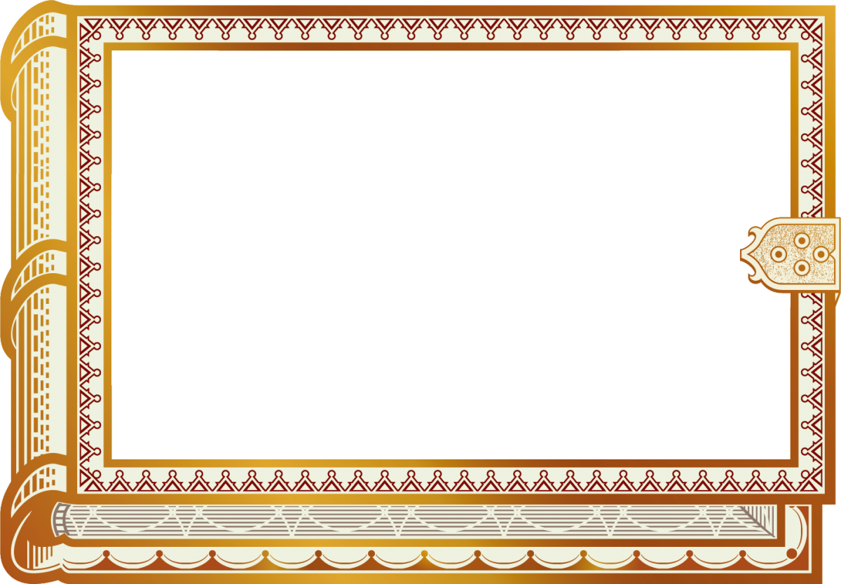 Рамка в русском народном стиле