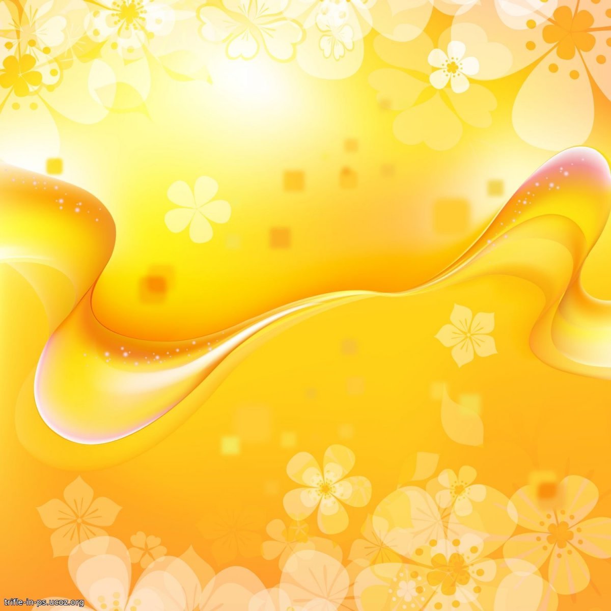 Желтый фон для коллажа