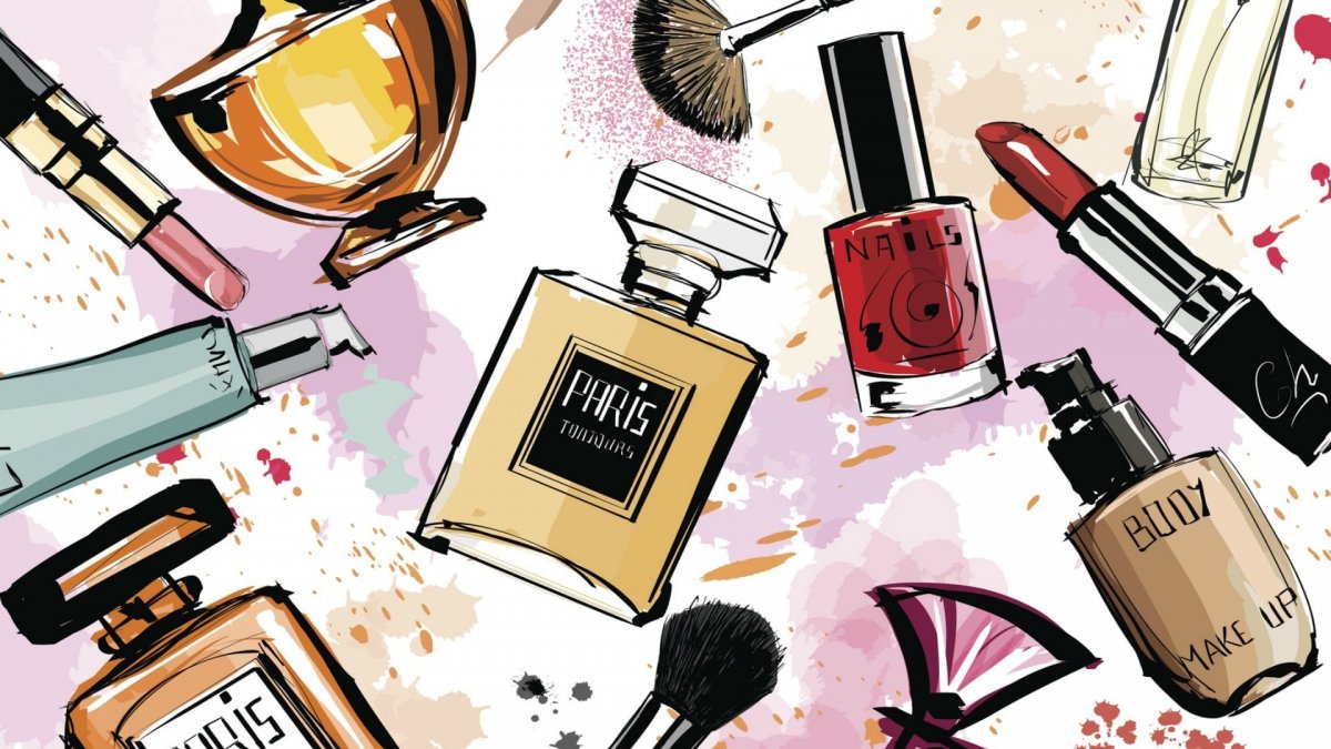 Косметика иллюстрация