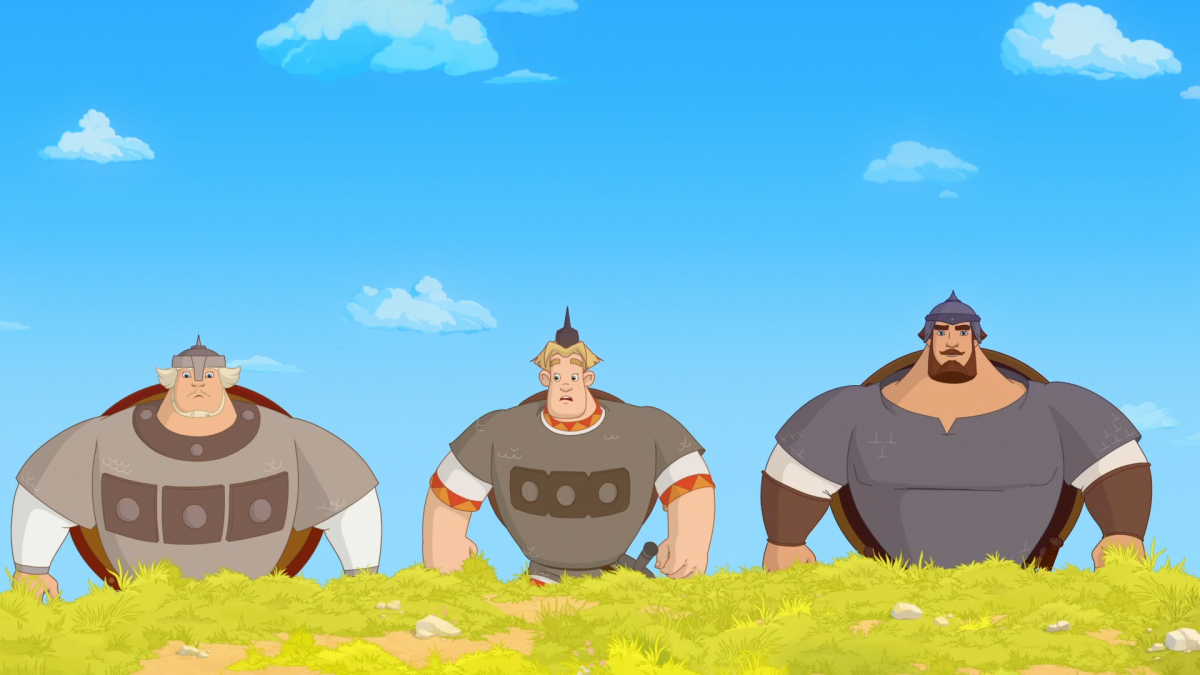 Три богатыря на дальних берегах мультфильм 2012