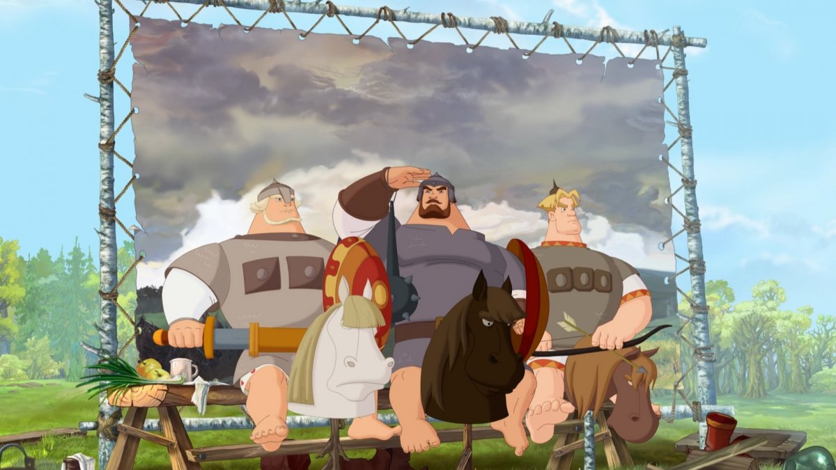 Воины на конях