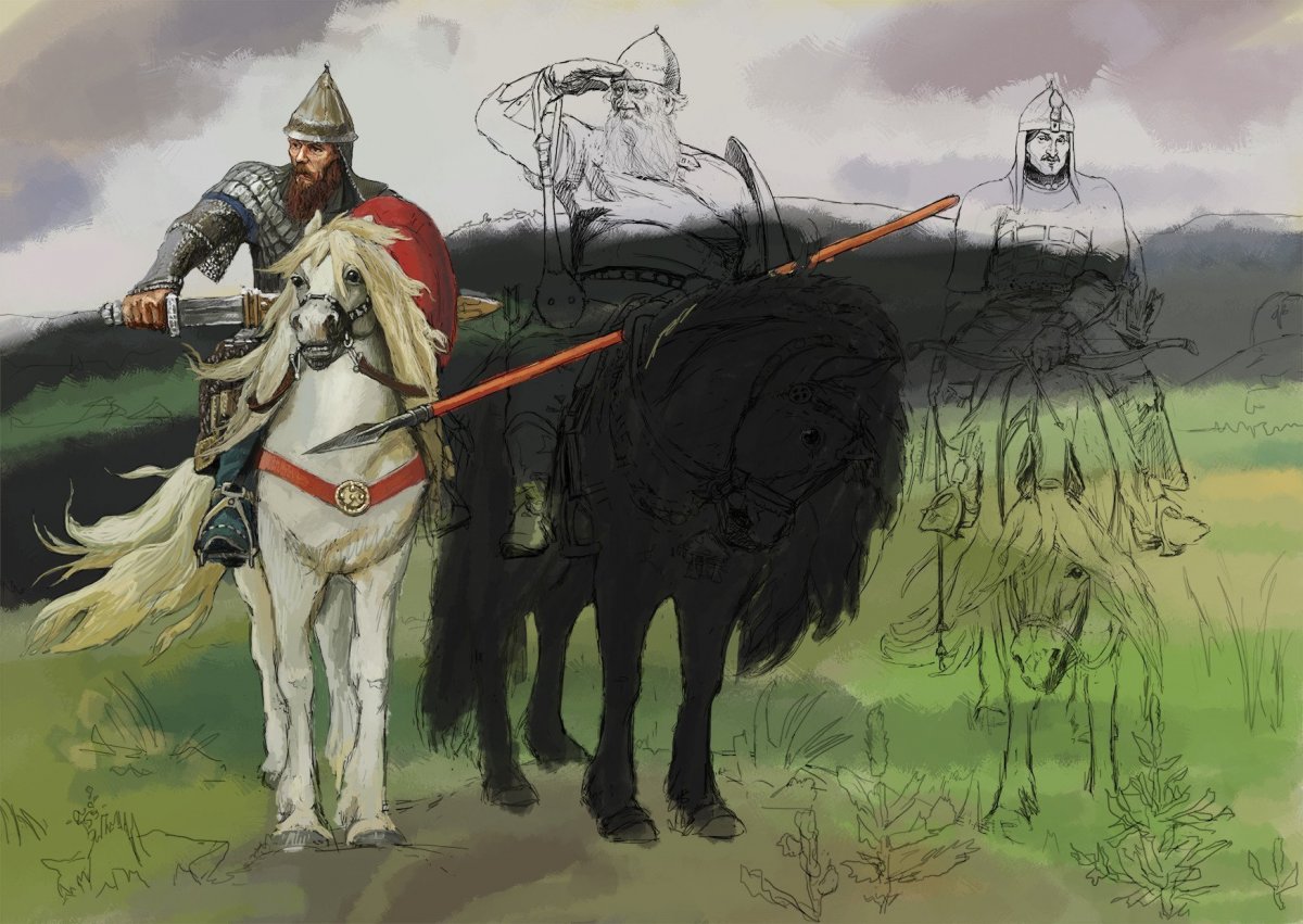 Богатырь Алеша Попович Степан Гилев