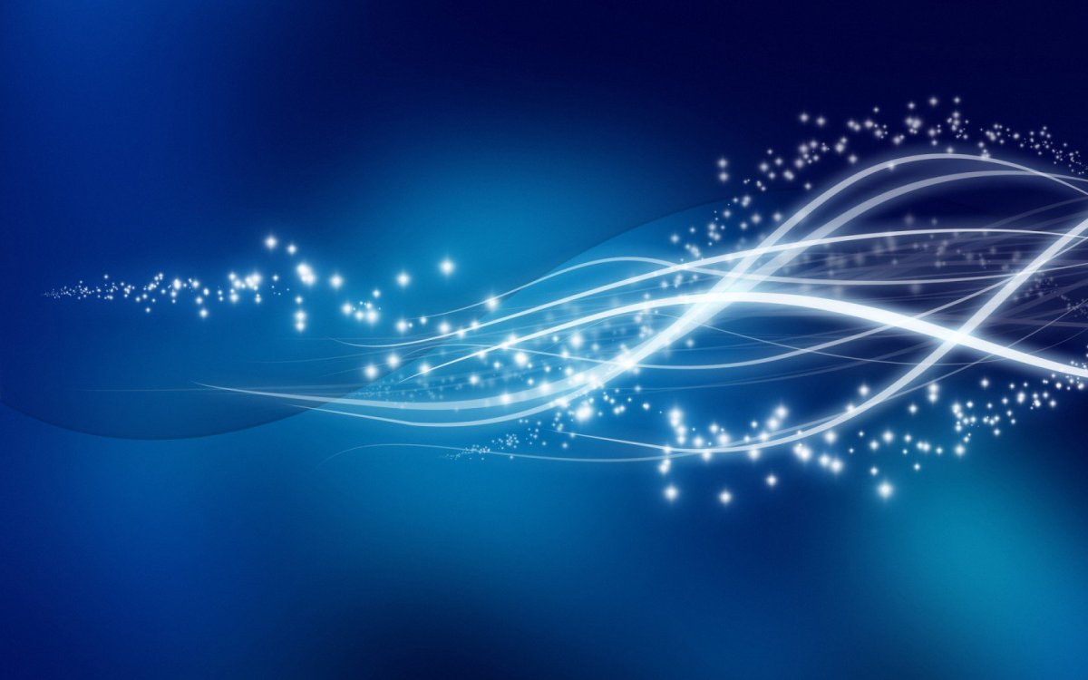 Синяя абстракция