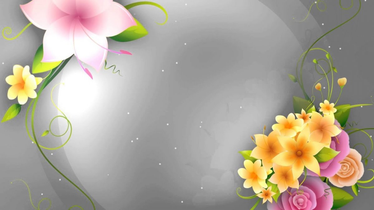 Цветы для видеомонтажа