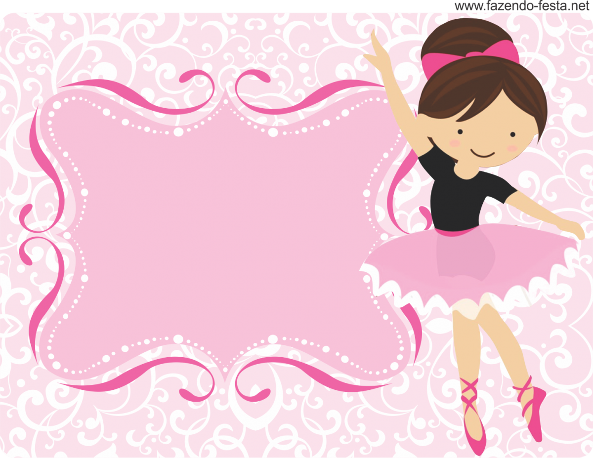 Фон для приглашения на день рождения девушке