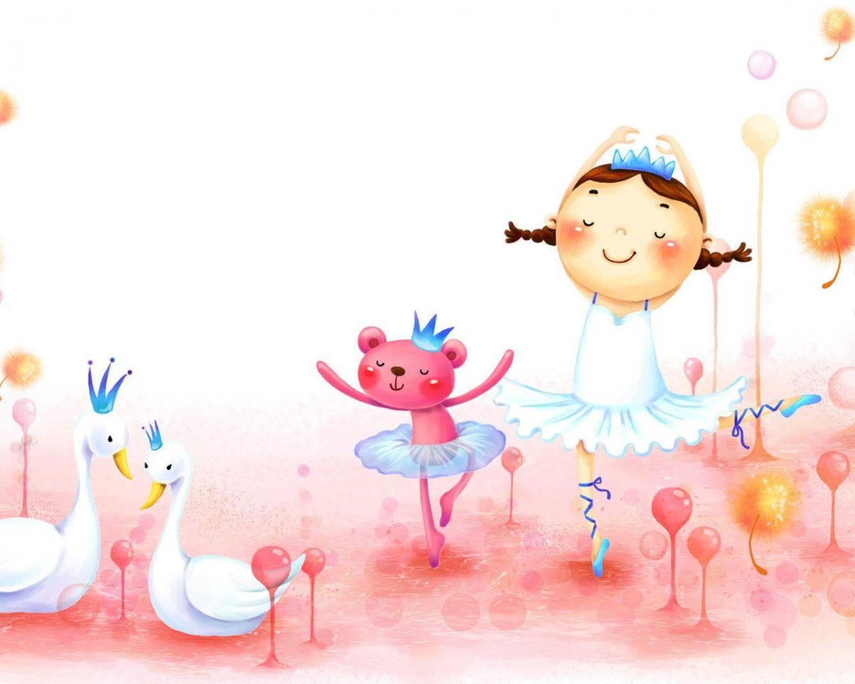 Фон хореография детский