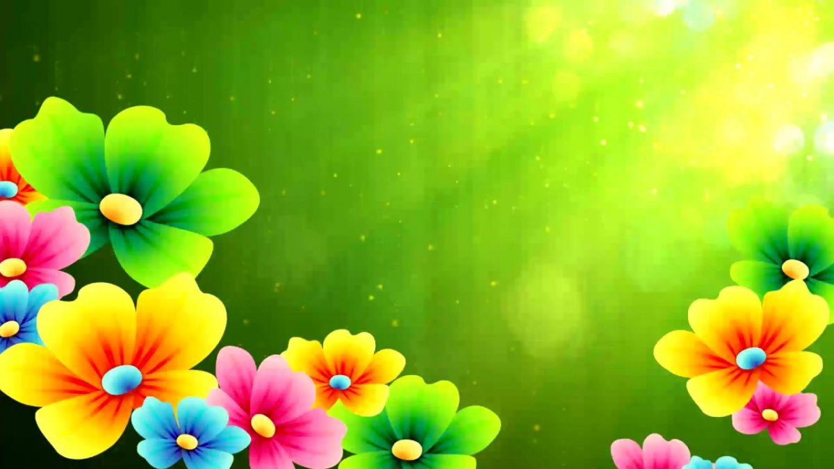 Футаж цветы