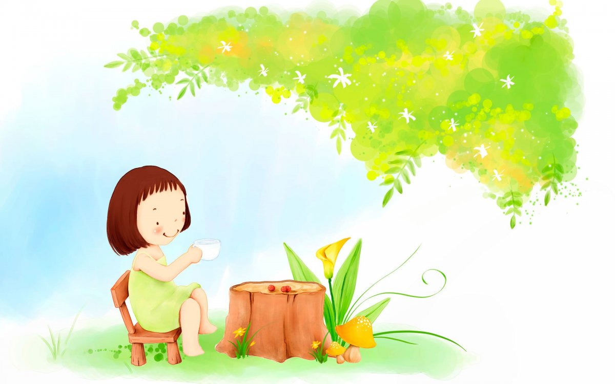 Фон природа для детей