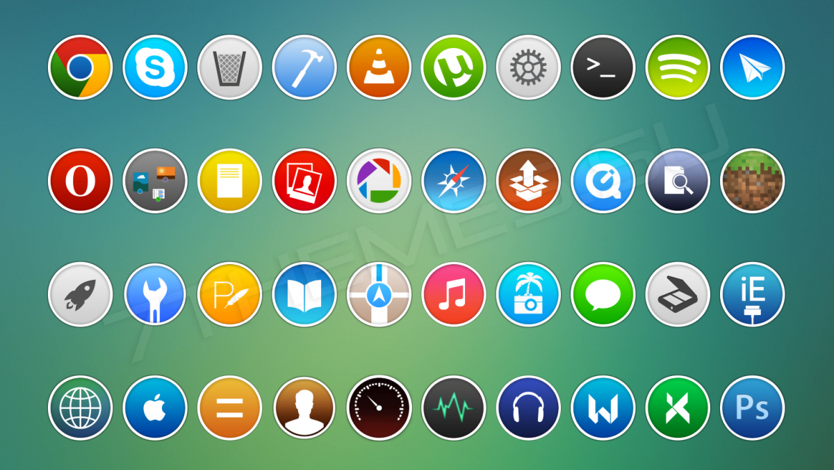 Значки приложений на андроиде