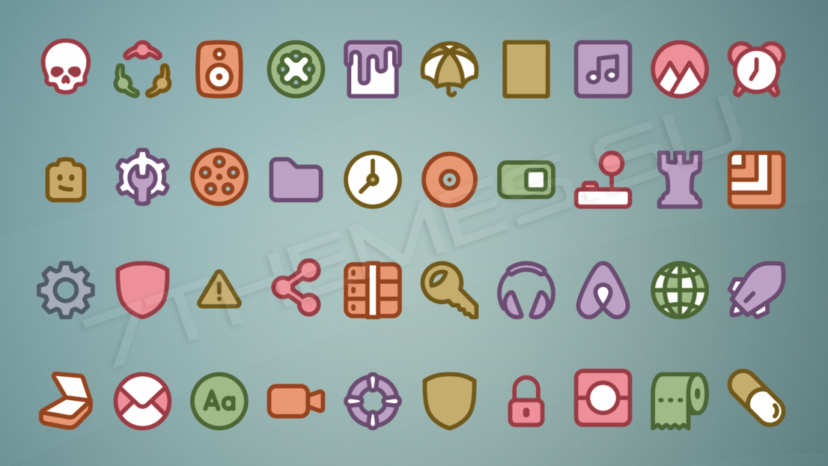 Стимпанк иконки