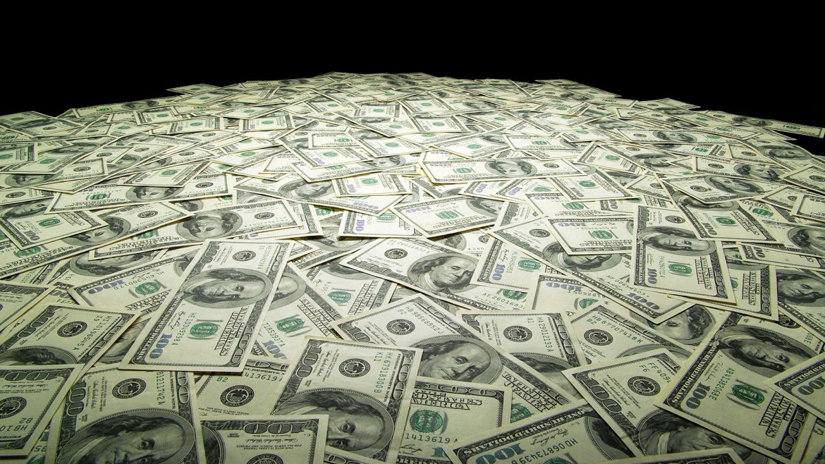 Доллары фон