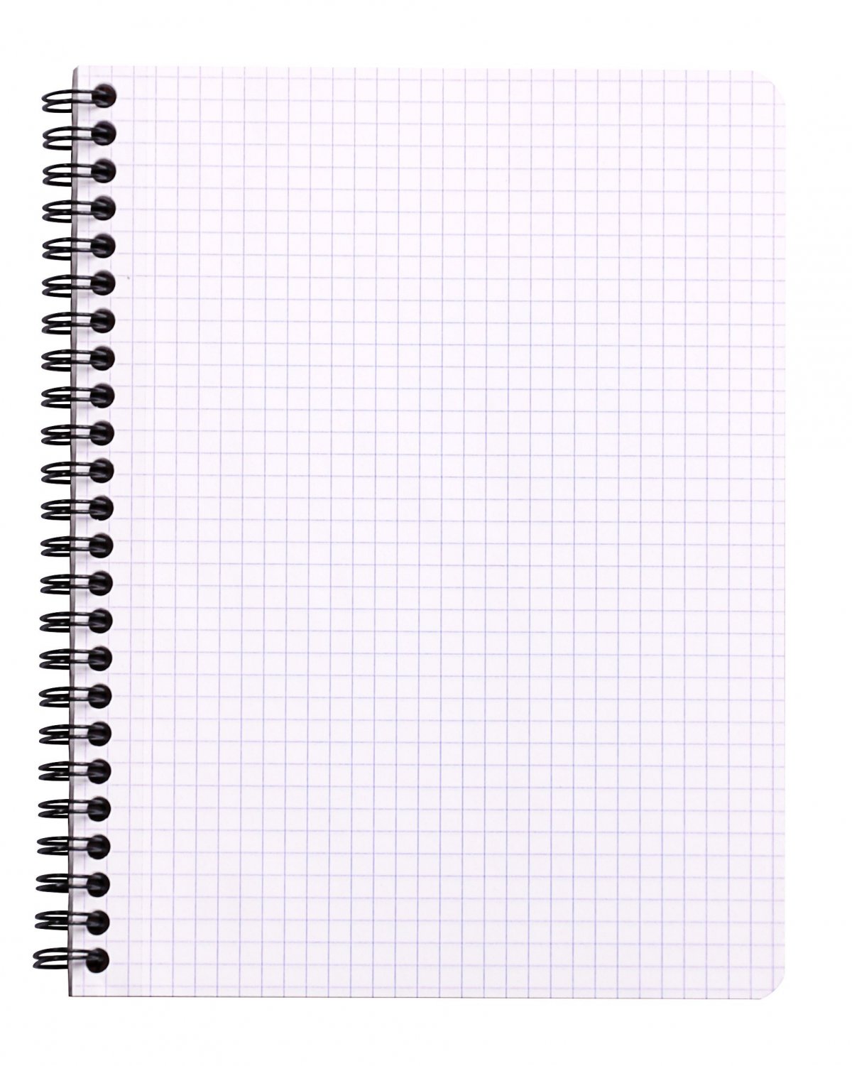 Лист блокнота на пружине