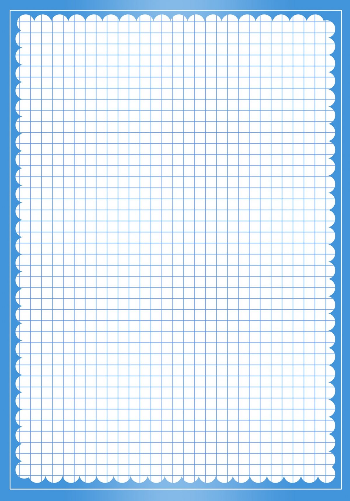 Лист в клетку