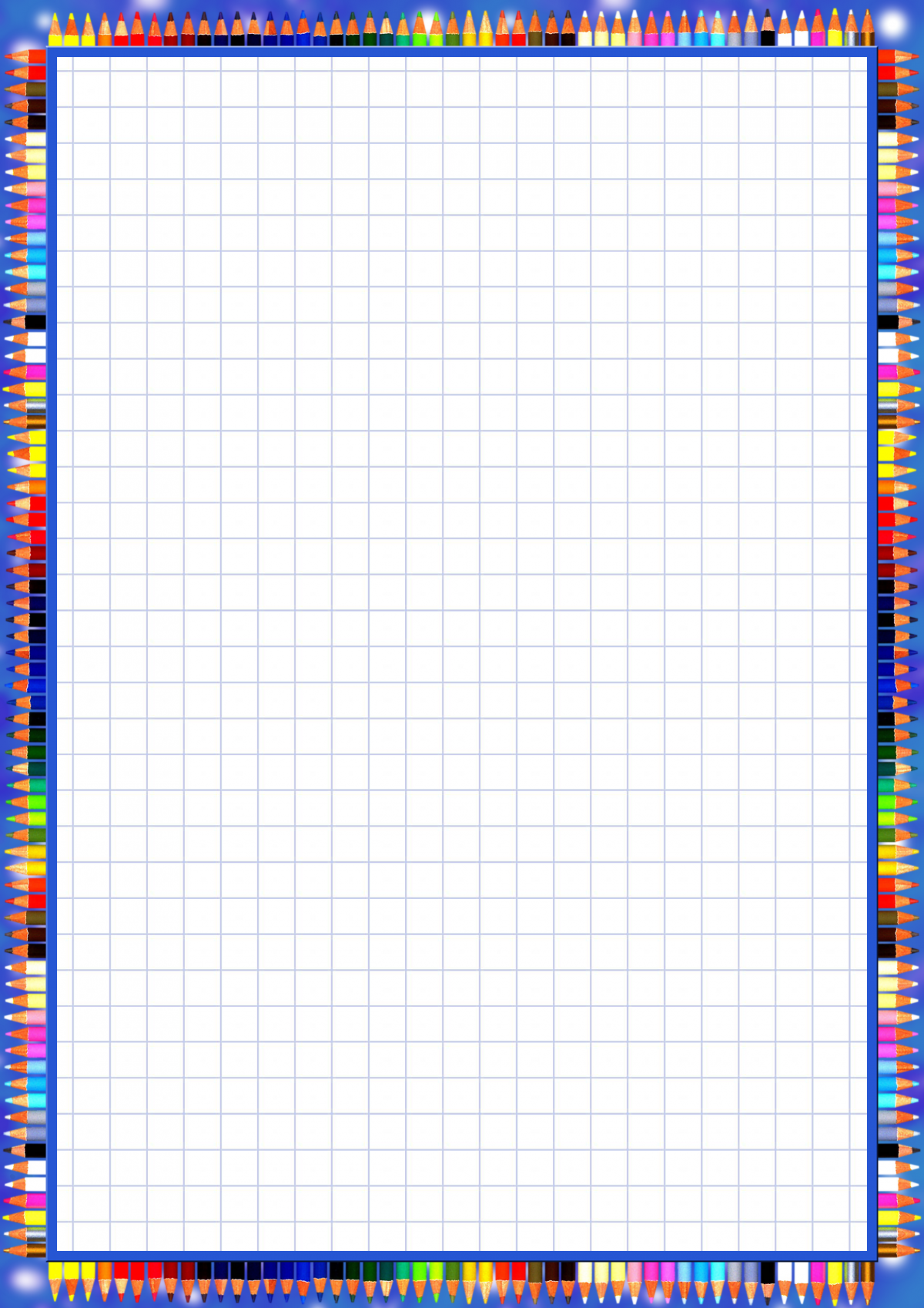 Рамка в клеточку