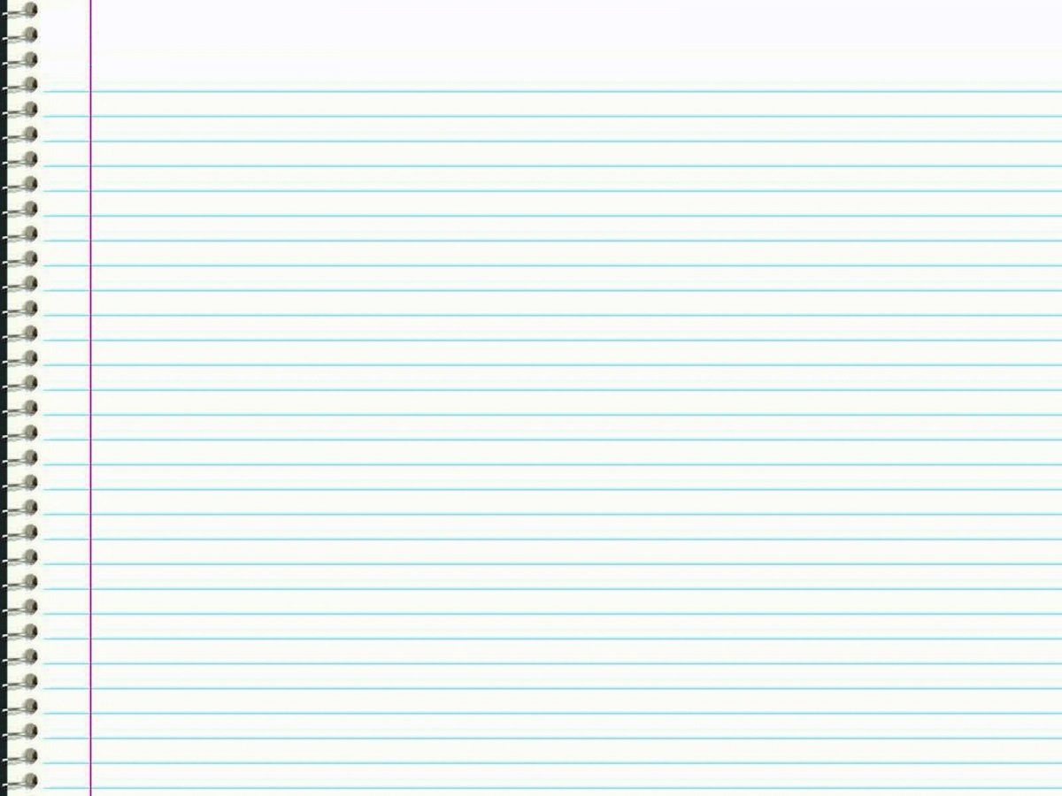 Лист бумаги в линеечку