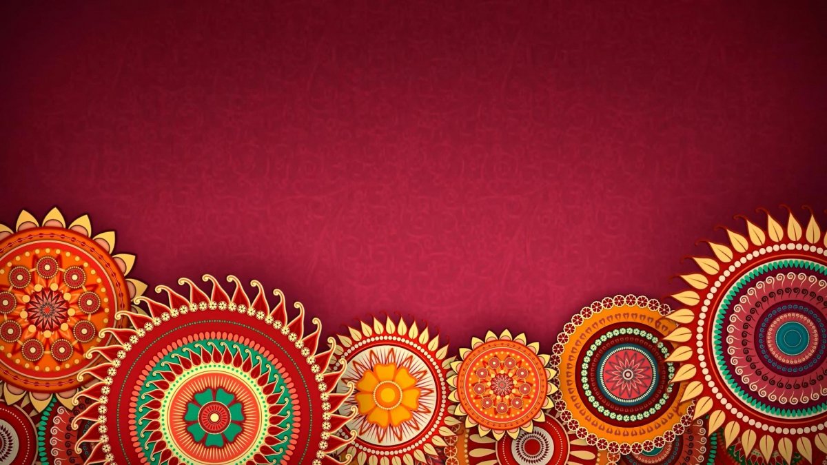 Фон для презентаций индейский стиль