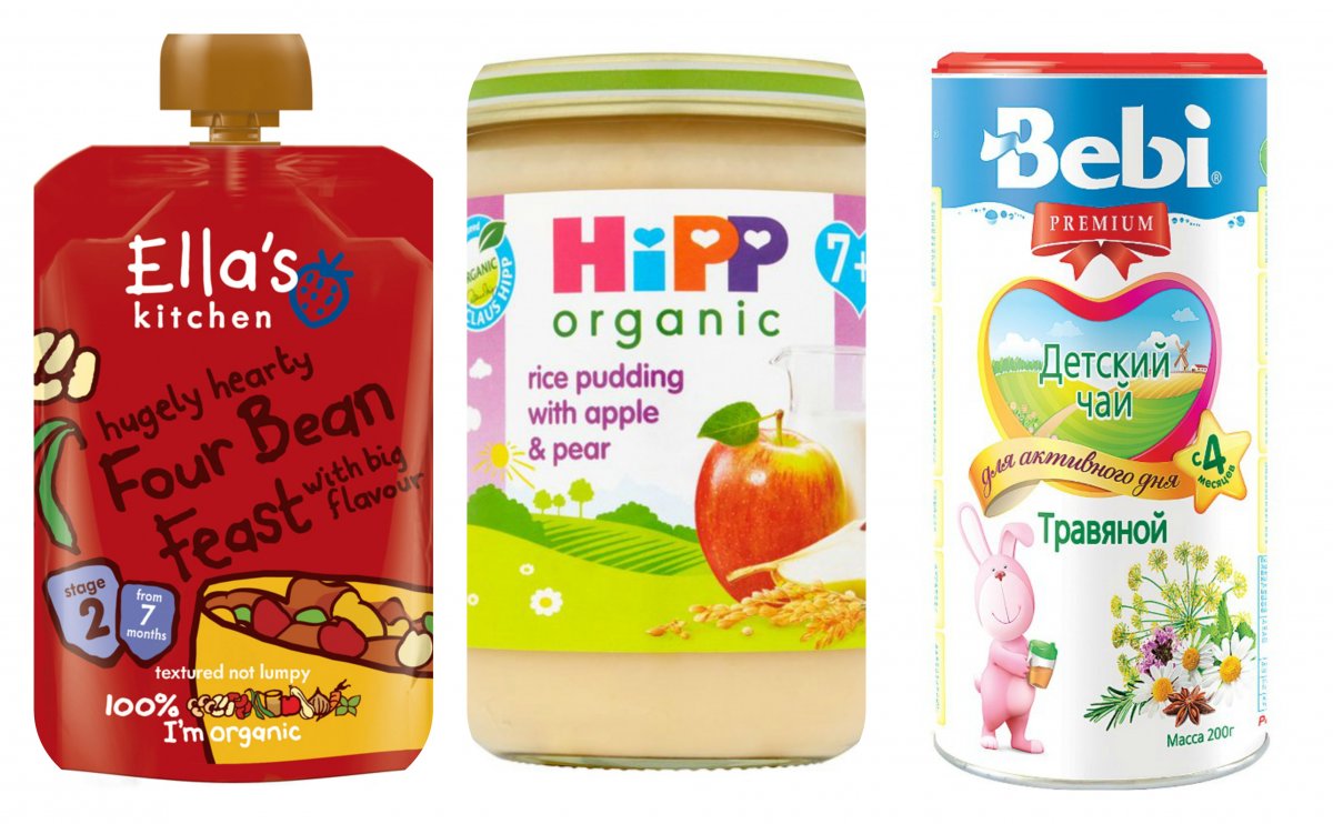 Детское питание названия