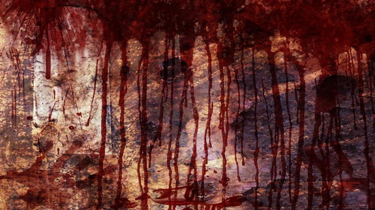 Страшный фон