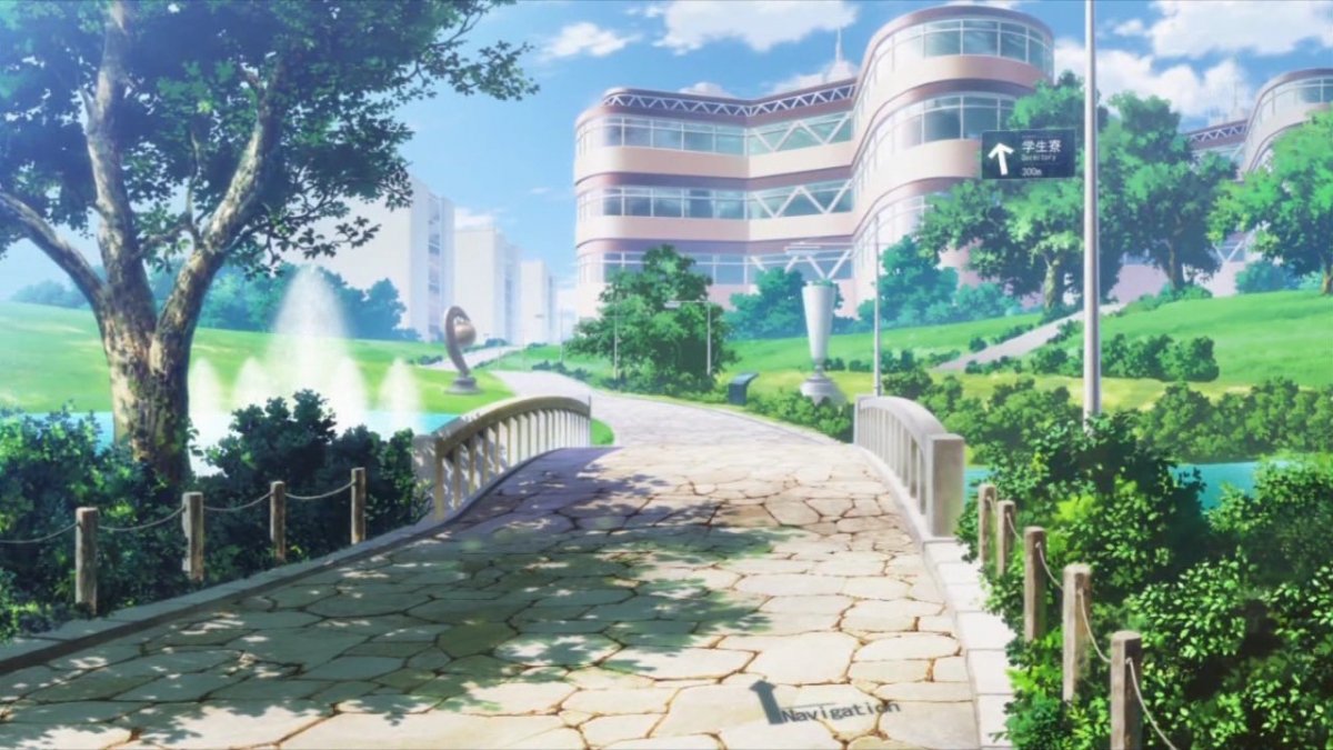 Колесо обозрения аниме