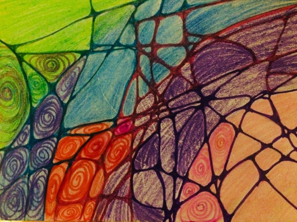 Арт терапия абстракция