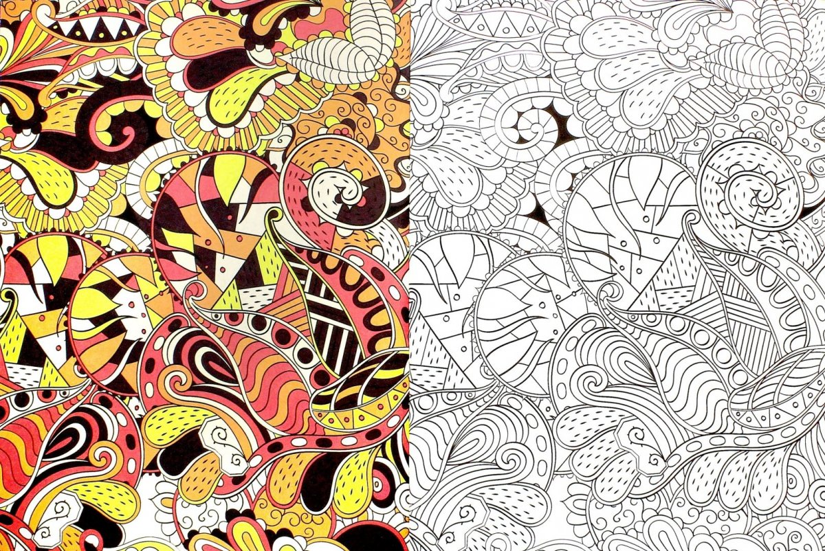 Раскраска антистресс