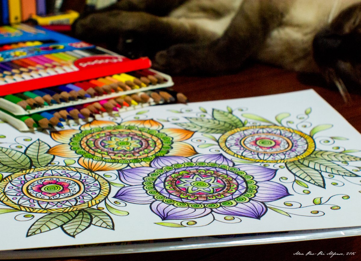 Арт терапия карандаши