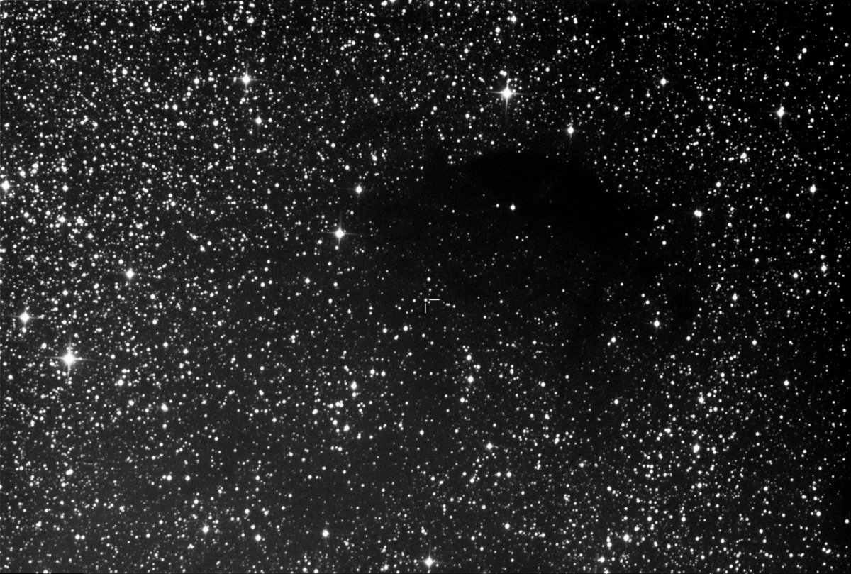 Космос черно белый