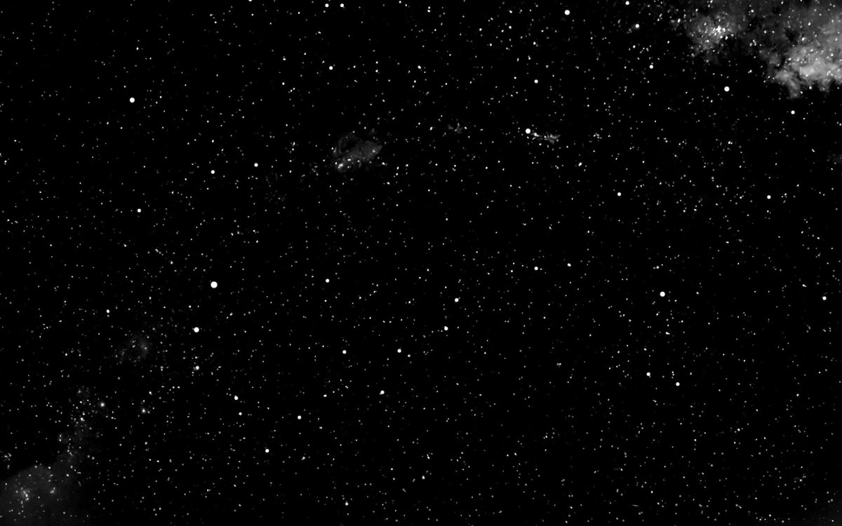 Звездное небо черное