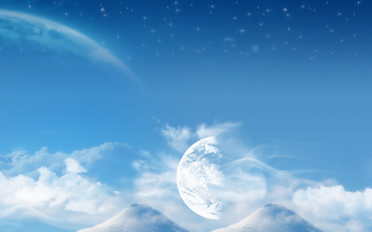 Планеты на Светлом небе