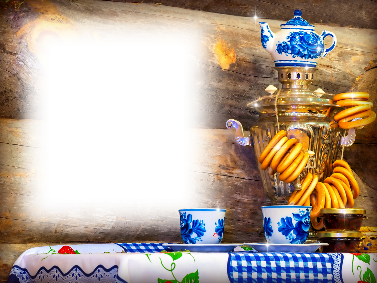 Рамка с самоваром