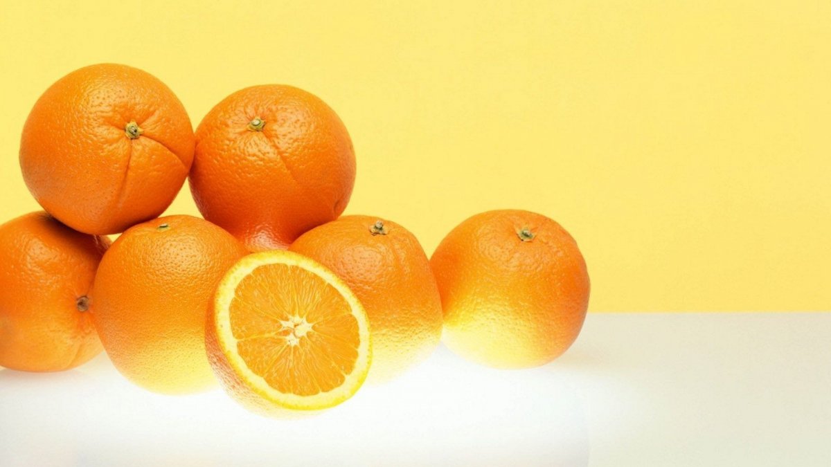 Обои апельсин